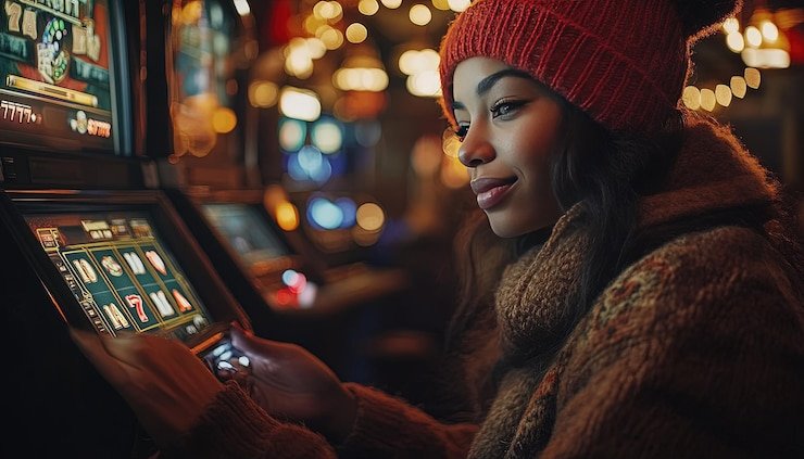 Antarmuka aplikasi mobile bpo 777 menampilkan permainan dealer langsung